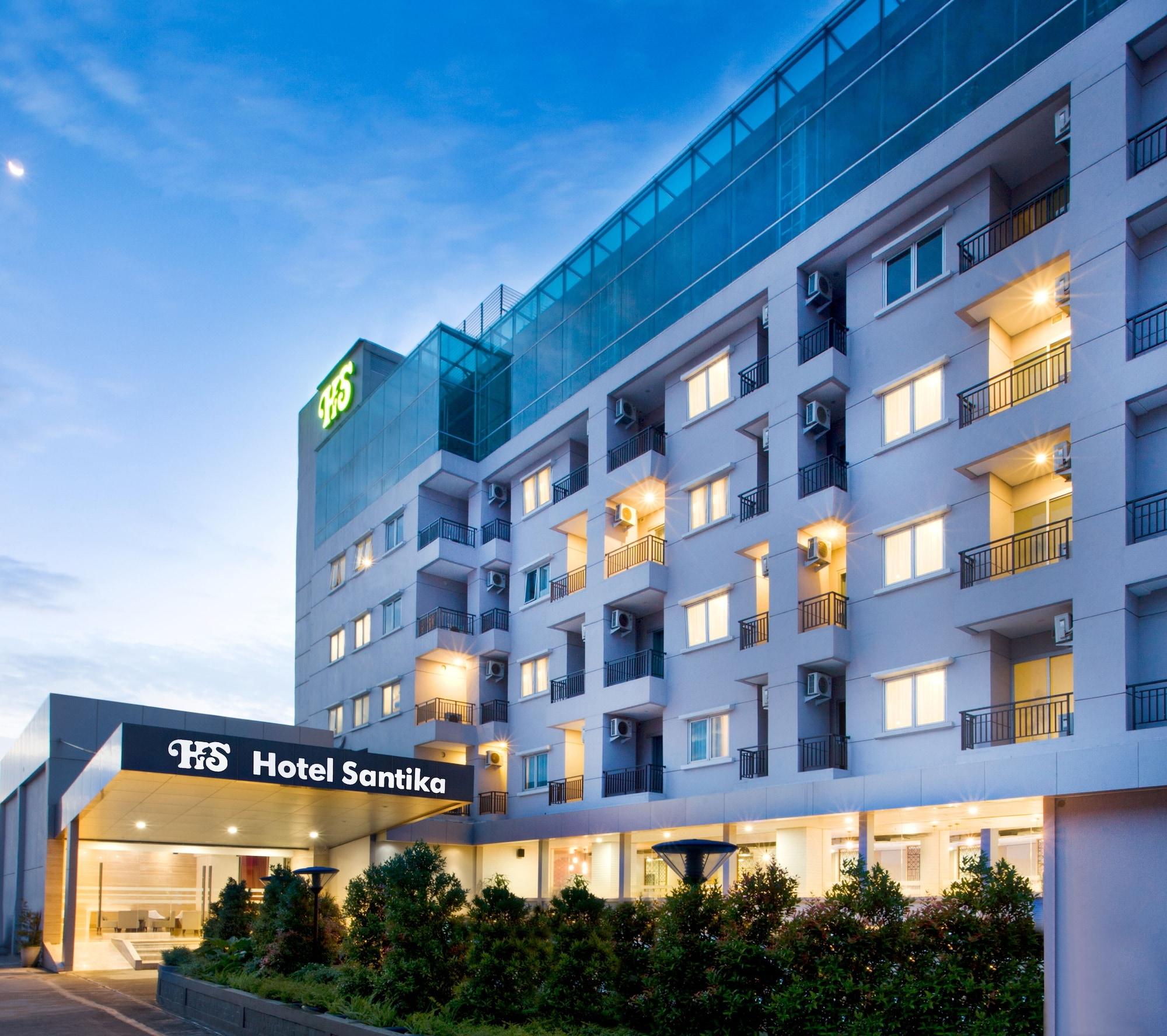 Hotel Santika Mega City Bekasi Exterior foto
